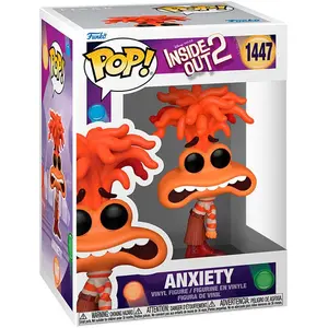 Figurine Funko Inside Out 2 Anxiety Orange 9 cm 889698759960 pas cher