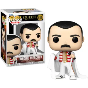 FREDDIE MERCURY WITH CAPE / QUEEN / FIGURINE FUNKO POP pas cher