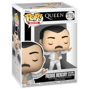 Figurine Funko Pop Rocks Queen Freddie Mercury I was born to love you pas cher