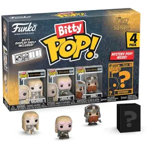 Funko Le Seigneur des Anneaux - Pack 4 figurines Bitty POP! Galadriel 2,5 cm pas cher