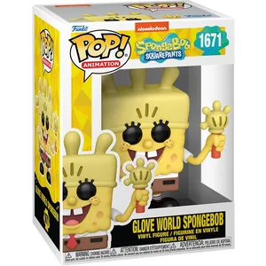Figurine Funko Pop! - Bob L'eponge 25th - Bob L'eponge W/ Glove Light pas cher