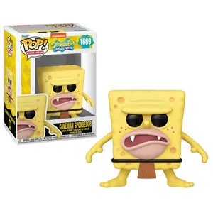 Funko Figurine Pop! - Bob L'eponge 25th - Bob L'eponge Homme Préhistorique pas cher