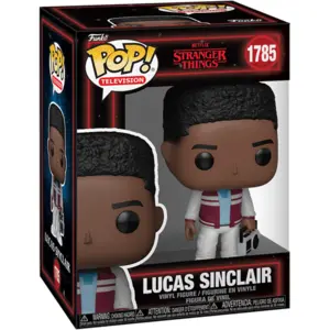 LUCAS SINCLAIR WITH BOOMBOX / STRANGER THINGS / FIGURINE FUNKO POP pas cher