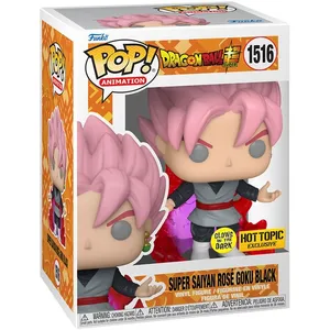 Funko Pop Super Sayan Rose Goku Black avec Protection Special Edition 1516 pas cher