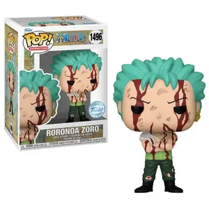 Comparateur de prix : Funko Pop ! Animation Roronoa Zoro Blood 1496 Figurine en Vinyle Exclusive
