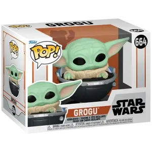 Comparateur de prix : Figurine Funko Pop! - Star Wars - Grogu avec Prama - Gris - Adulte - Mixte