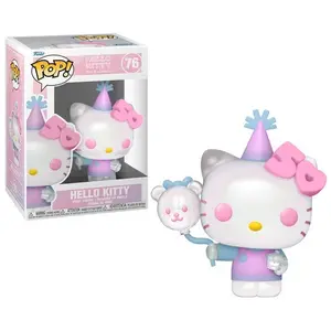 Funko Figurine Hello Kitty - 50th Anniv Hello Kitty Balloons Pop 10cm pas cher