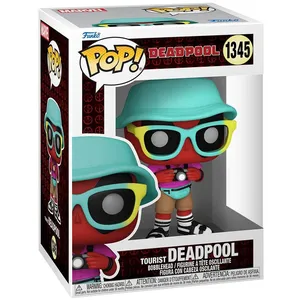 FUNKO POP Marvel: Deadpool- Tourist pas cher