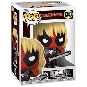 Comparateur de prix : Figurine Funko Pop Marvel Deadpool Metal Band