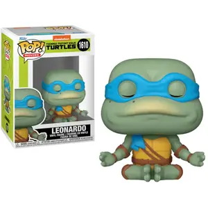 Comparateur de prix : Funko Les Tortues Ninja - Figurine Pop! Leonardo (Méditation) 9 Cm