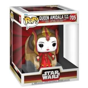 Comparateur de prix : Funko Pop! Deluxe Star Wars - Królowa Amidala na Tronie Winylowa Figurka