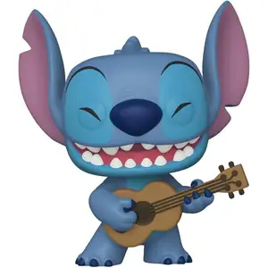 Comparateur de prix : Figurine Pop! Jumbo Lilo & Stitch - Stitch Avec Ukulele - N° 1419 Funko