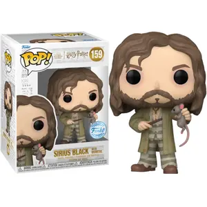 Funko Figurine Funko Pop - Harry Potter N°159 - Sirius Black Avec Pett... pas cher