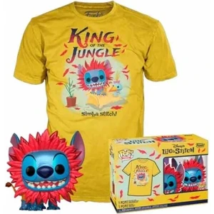 T-SHIRT S AVEC POP STITCH SIMBA / LILO ET STITCH / FIGURINE FUNKO POP pas cher