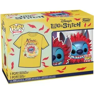 Comparateur de prix : T-SHIRT M AVEC POP STITCH SIMBA / LILO ET STITCH / FIGURINE FUNKO POP