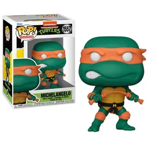 Comparateur de prix : Funko Les Tortues Ninja - Figurine Pop! Michelangelo 9 Cm