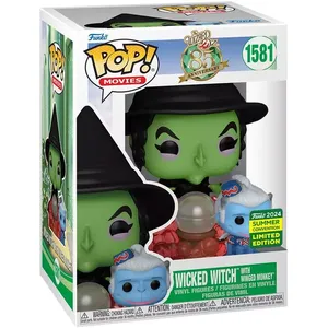 Funko POP! WICKED WITCH WITH WINGED MONKEY 1581 THE WIZARD OF OZ SDCC ... pas cher