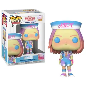 ROBIN SCOOPS AHOY / STRANGER THINGS / FIGURINE FUNKO POP pas cher