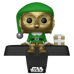 EDGE SITTER C-3PO / STAR WARS / FIGURINE FUNKO POP pas cher