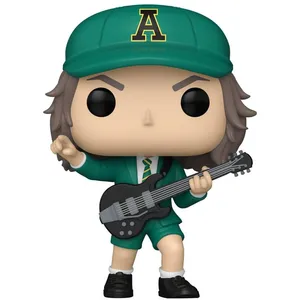 Figurine - Funko - Pop Rocks - AC DC - Angus Young - Vert - Garantie 2 ans pas cher