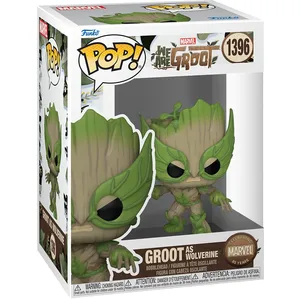 Figurine Funko Pop Marvel We Are Groot Wolverine pas cher