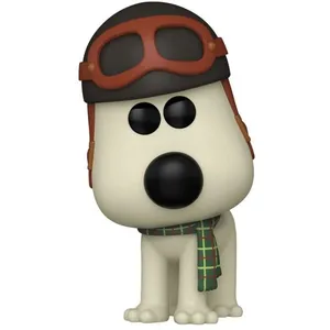 Figurine - FUNKO - Gromit - 9 cm - Wallace et Gromit - Mixte, à partir de 3 ans pas cher