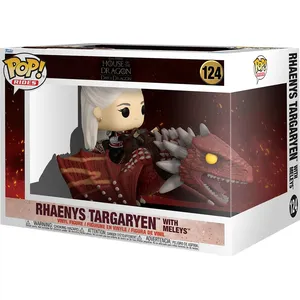 Comparateur de prix : FUNKO House of the Dragon - Figurine POP! Rides Deluxe Rhaenys Targaryen with Meleys 9 cm
