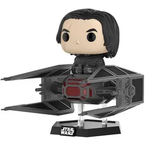 Figurine Funko Pop! N°215 Deluxe - Star Wars 8 - Kylo dans Tie Fighter pas cher