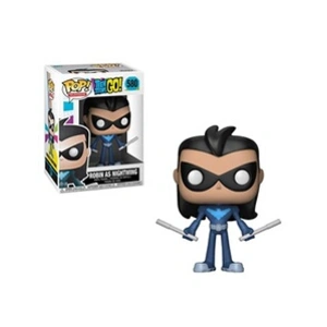 Funko Teen Titans Go! Pop! Vinyl Figurine Robin As Nightwing 9 Cm pas cher