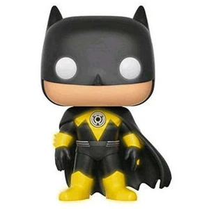 YELLOW LANTERN BATMAN / SUPER HEROES / FIGURINE FUNKO POP / GITD / EXCLUSIVE pas cher