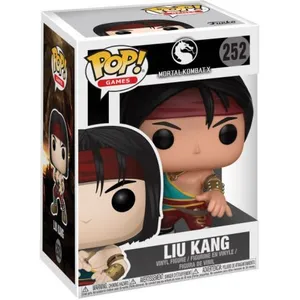 Figurine - Funko Pop! - Mortal Kombat - Liu Kang - 10 cm - Mixte - Enfant pas cher