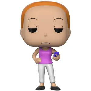 Figurine Funko Pop Rick et Morty Summer 9 cm pas cher