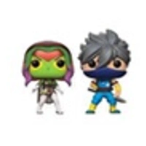 Funko Marvel vs. Capcom Infinite - Pack 2 Figurines POP! Gamora vs. St... pas cher