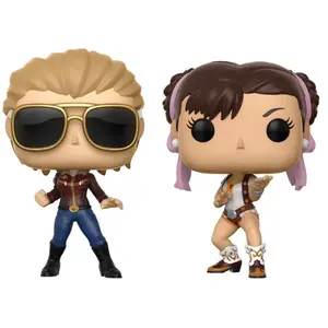 Comparateur de prix : 2 Figurines Funko Pop! Marvel VS Capcom : Captain Marvel VS Chun-Li