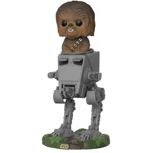 Figurine Funko POP! Deluxe : Star Wars : AT-ST w / Chewbacca