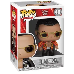 Figurine Pop - Wwe - The Rock Old School - Funko Pop pas cher