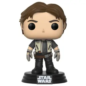 HAN SOLO AVEC BLOUSON / STAR WARS / FIGURINE FUNKO POP / EXCLUSIVE