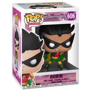 Figurine Funko Pop! N°606 - Teen Titans Go - Tnbts Série 1 Robin pas cher