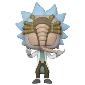 Figurine Funko Pop! Rick et Morty: Rick w/Facehugger pas cher