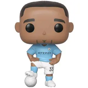 Funko Epl Pop! Football Vinyl Figurine Gabriel Jesus (Manchester City) 9 Cm pas cher