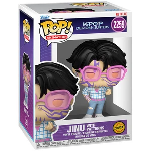 JINU WITH PATTERNS / K-POP DEMON HUNTERS / FIGURINE FUNKO POP / CHASE pas cher