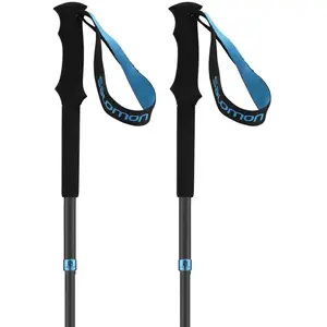Comparateur de prix : Salomon - MTN Outdoor - Bâtons de randonnée taille 120 cm, noir