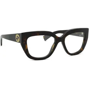 Lunettes de soleil Gucci  GG1847O Cadres Optiques, Havana/Transparent, 53 mmVendu parlentiamo