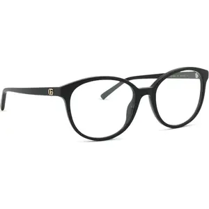 Lunettes de soleil Gucci GG1996O Cadres Optiques, Noir/Transparent, 5... pas cher