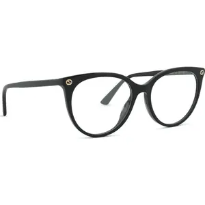 Lunettes de soleil Gucci  GG0093O Cadres Optiques, Noir/Transparent, 5...Vendu parlentiamo