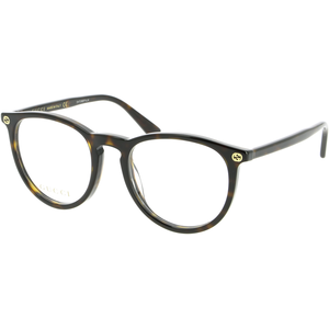 Comparateur de prix : Lunettes de soleil Gucci  GG0027O Cadres Optiques, Havana/Transparent, 50 mm