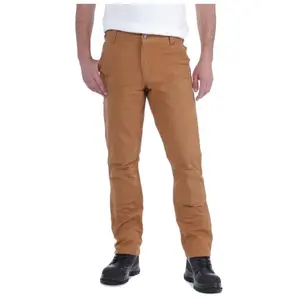 Comparateur de prix : Carhartt - Pantalon Stretch Duck Marron T.40 - 103340-211-W33/L32