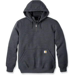 Comparateur de prix : Carhartt Heavyweight Quater-Zip, sweat à capuche , couleur: Gris Foncé , taille: S