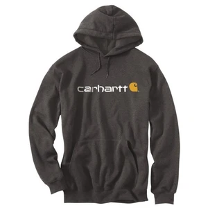 Comparateur de prix : Carhartt - Signature Logo Sweatshirt - Sweat à capuche taille L, bleu