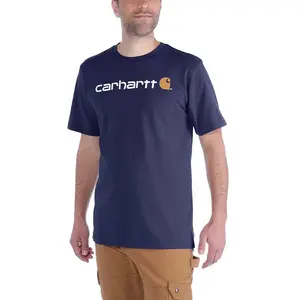 Comparateur de prix : T-Shirt CARHARTT Core Logos/S Bleu Marine T.XS - S1103361412XS